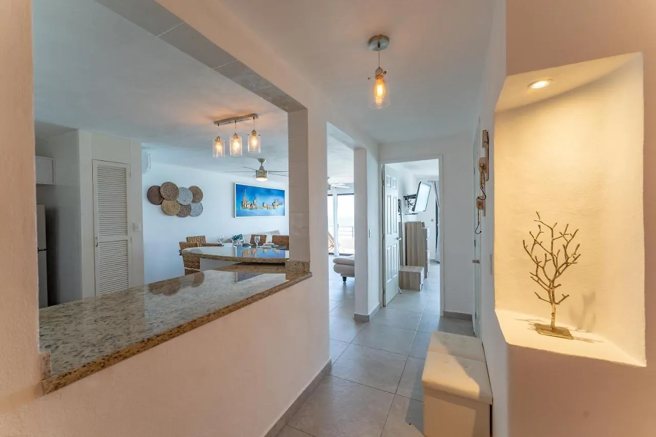 Apartment Sparkling Ocean View In Cancun