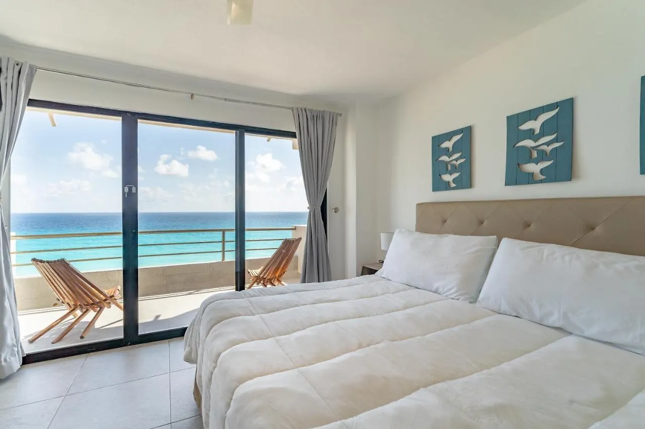 Sparkling Ocean View In Cancun 0*,