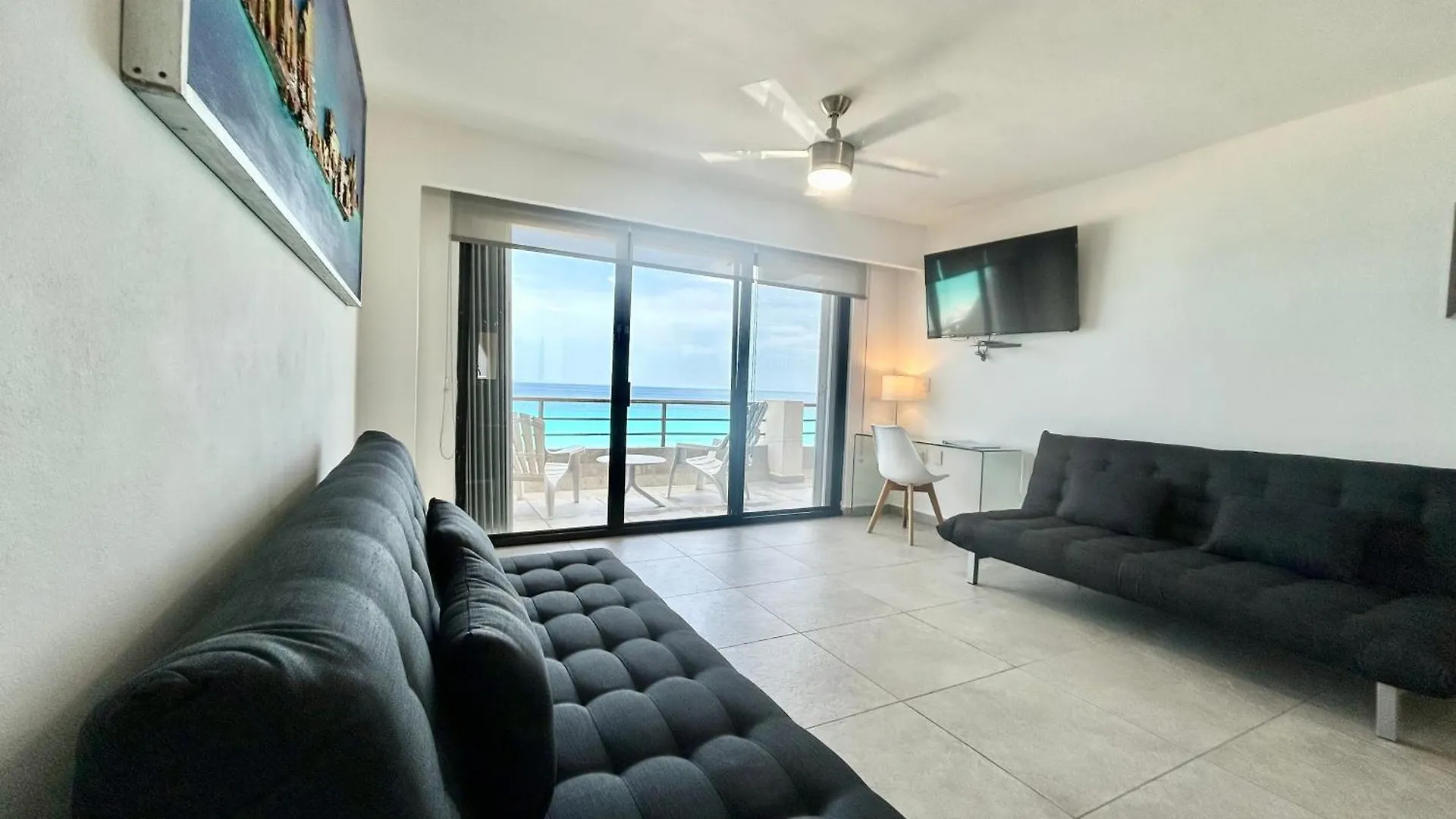 Apartment Sparkling Ocean View In Cancun